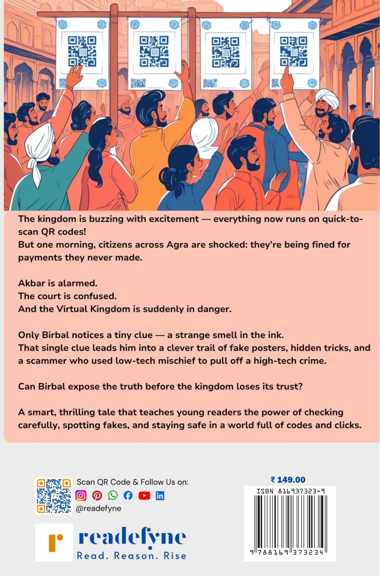 akbar birbal tech tales: the qr code akbar birbal tech tales: the qr code