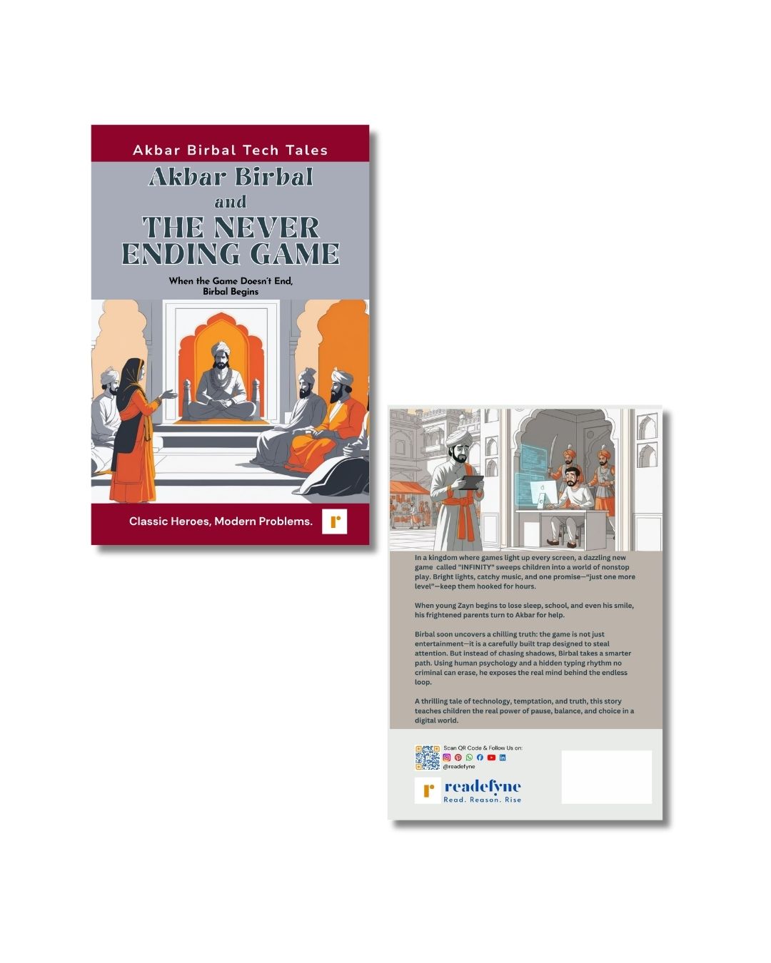 akbar birbal tech tales – set of 5 books (part 1) | children's stories on digital safety, cyber awareness | ages 8+ akbar birbal tech tales – set of 5 books (part 1) | children's stories on digital safety, cyber awareness | ages 8+