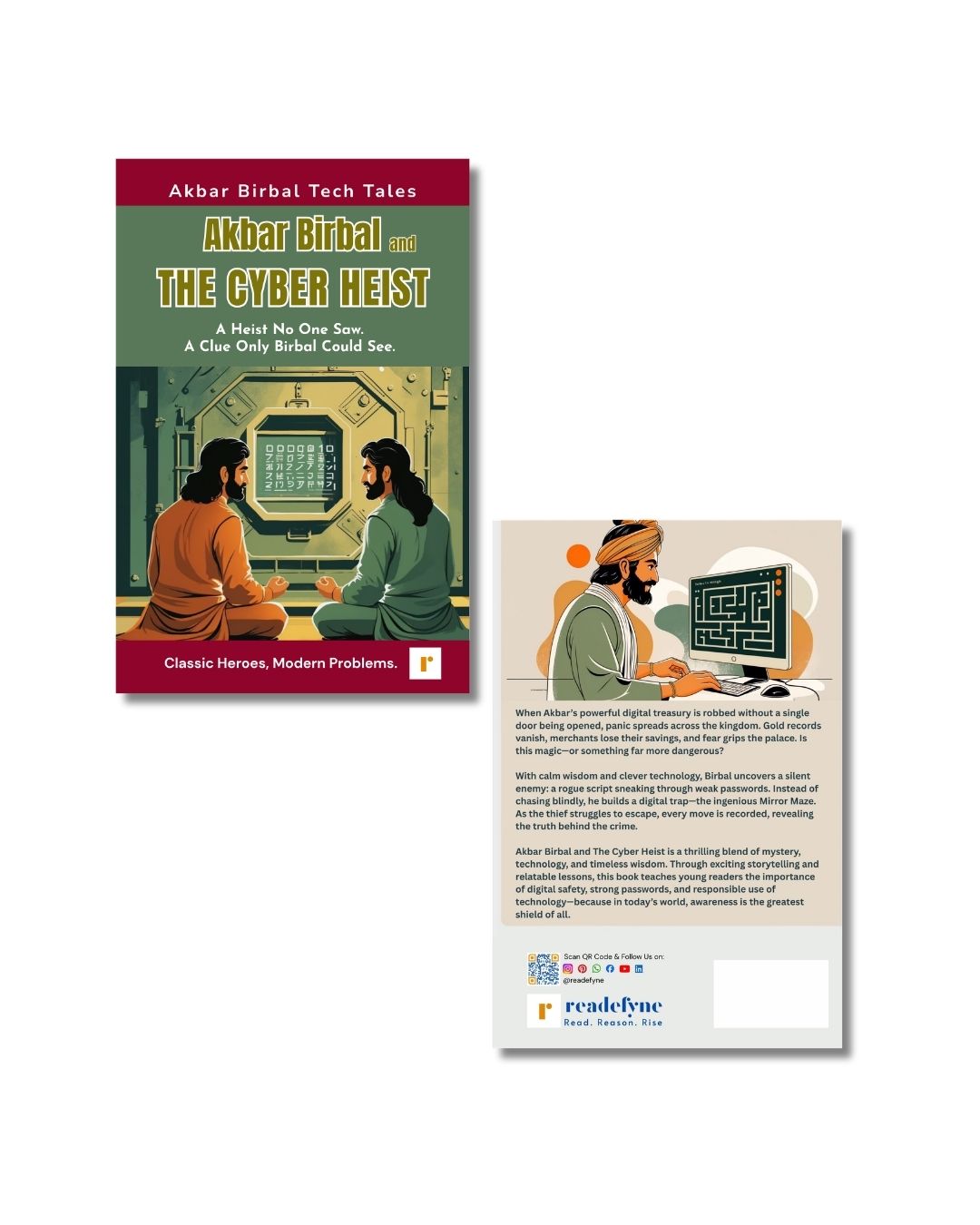 akbar birbal tech tales – set of 5 books (part 1) | children's stories on digital safety, cyber awareness | ages 8+ akbar birbal tech tales – set of 5 books (part 1) | children's stories on digital safety, cyber awareness | ages 8+