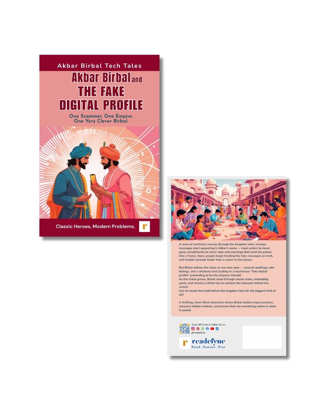 akbar birbal tech tales – set of 5 books (part 1) | children's stories on digital safety, cyber awareness | ages 8+ akbar birbal tech tales – set of 5 books (part 1) | children's stories on digital safety, cyber awareness | ages 8+